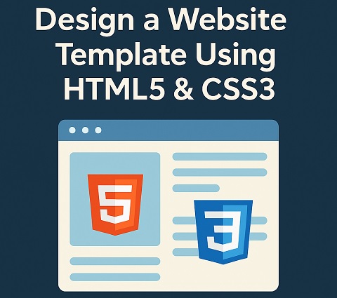  Design a Website Template using HTML5 & CSS3 - Offer May 2025 