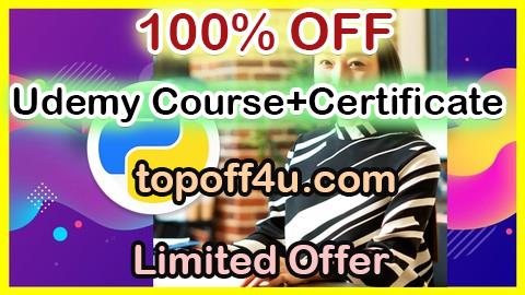 Free Coupon Code 100 Days of Code: A Challenging Complete Python Pro Bootcamp 100% OFF