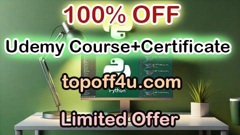 Free Coupon Code 101 Python Projects | The Complete Python Course for 2025 100% OFF