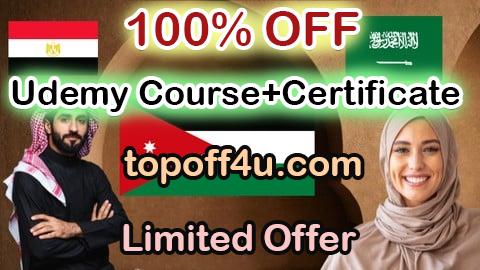 Free Coupon Code 12 Week Live Beginners Arabic Beginners Course 100% OFF