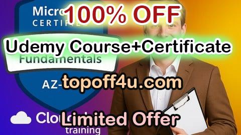 Free Coupon Code [2025 Practice Exams] AZ-900: Microsoft Azure Fundamentals 100% OFF