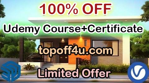 Free Coupon Code 3Bedrom Bungalow SketchUp from basic to advance Free version 100% OFF