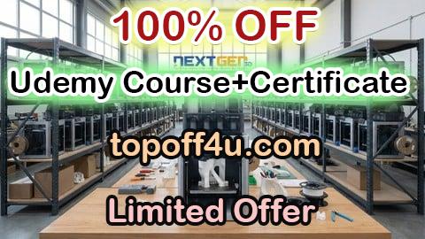 Free Coupon Code 3D Printing Business & Side Hustle Masterclass 100% OFF