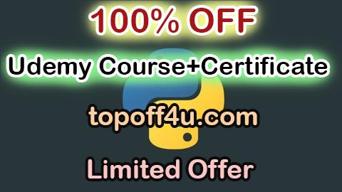 Free Coupon Code 4 Comprehensive Practice Tests for any Python Certification 100% OFF