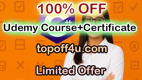 Free Coupon Code 400+ C# Interview Questions Practice Test [2026] 100% OFF