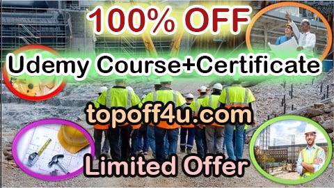 Free Coupon Code 6 Weeks Bootcamp for Civil & Construction Engineer from Zero 100% OFF