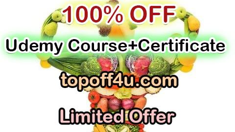 Free Coupon Code Accredited Diet And Nutrition Coach: Beginner To Advanced 100% OFF