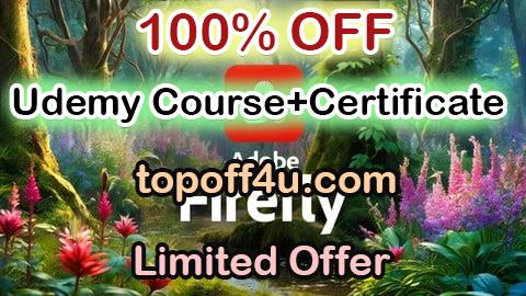 Free Coupon Code Adobe Firefly Mastery Course - Crafting Magic with Firefly 100% OFF