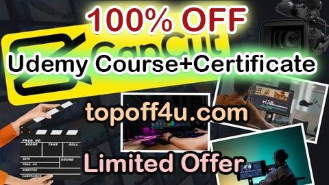 Free Coupon Code Advanced CapCut Masterclass: Complete Video Editing Guide 100% OFF
