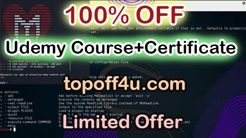 Free Coupon Code Advanced Metasploit Proficiency Exam 100% OFF