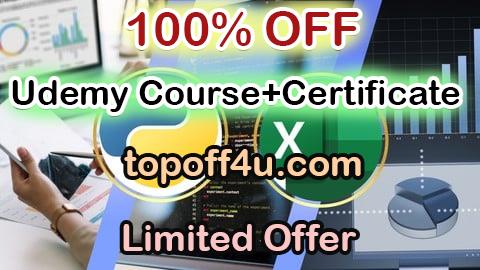 Free Coupon Code Advanced Python Automation for Excel and Accounting 100% OFF