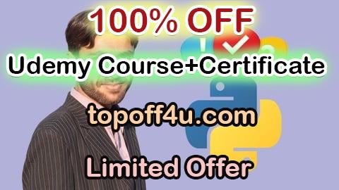 Free Coupon Code Advanced Python Quiz with Answer Explanation 100% OFF