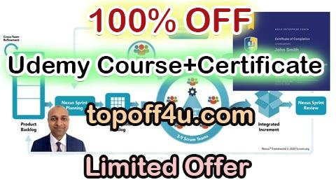 Free Coupon Code Advanced Scrum Master Certification 100% OFF