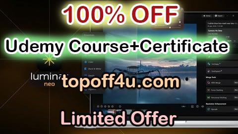Free Coupon Code AI-Enhanced Photo Editing: From Beginner to Pro 100% OFF