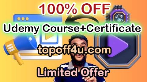 Free Coupon Code AI Video Creation Course 2024: Generate Videos using AI 100% OFF