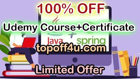 Free Coupon Code ALL IN ONE! Java + Spring Boot, Spring and Hibernate [NEW] 100% OFF