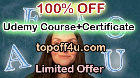 Free Coupon Code American English Vowels for Chinese Professionals 100% OFF
