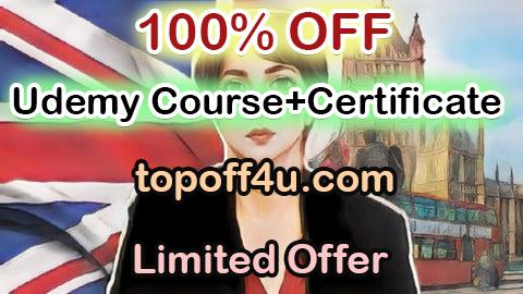 Free Coupon Code Anglais Express: De Débutant à Intermédiaire En 3 Heures 100% OFF