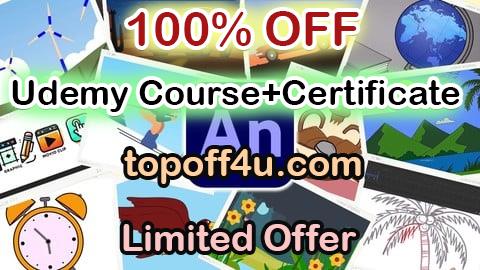 Free Coupon Code Animate Like Pro - 2D Animation in Animate - Beginner Level 100% OFF