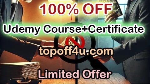 Free Coupon Code Anti-Corruption and Anti-Bribery Training for Professionals 100% OFF