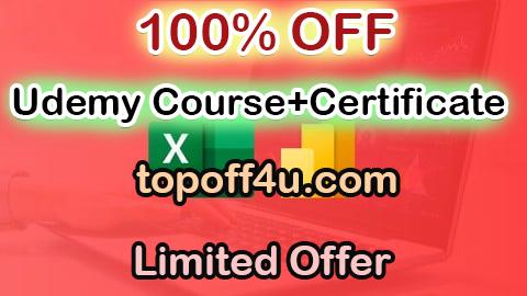 Free Coupon Code Análisis de datos con Microsoft Excel y Power BI 100% OFF