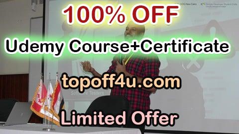 Free Coupon Code API Crash Course: How to Create, Test, & Document your APIs 100% OFF