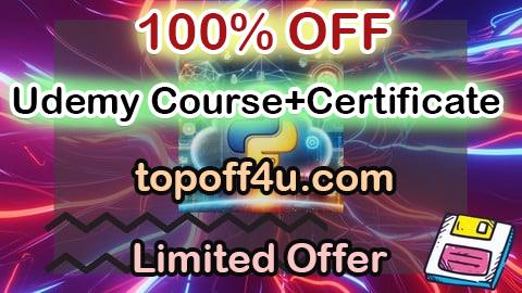 Free Coupon Code Aprende a Programar con Python: Usando Google Colab 100% OFF