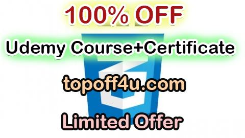 Free Coupon Code Aprende CSS3 sin dolor 100% OFF