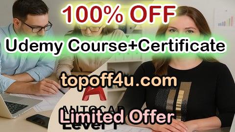 Free Coupon Code AutoCAD 2026 Essentials – Complete Course 100% OFF