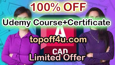 Free Coupon Code AutoCAD 2D for Architects: Tools & Real Project Fast 100% OFF