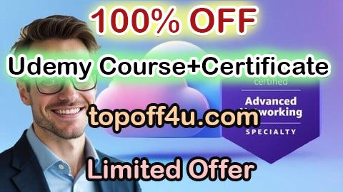 Free Coupon Code AWS Advanced Networking Specialty ANS-C01 Practice Exam 2025 100% OFF