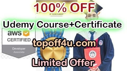 Free Coupon Code AWS Certified Developer Associate AWS Certification Practice 100% OFF