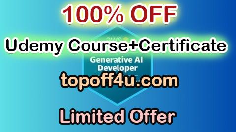 Free Coupon Code AWS GenAI Developer Pro AIP-C01 Exam 2026 100% OFF