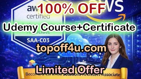 Free Coupon Code AWS Solutions Architect Associate SAA-C03 Practice Exam 2026 100% OFF