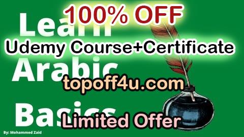 Free Coupon Code Basics of the Arabic Language 100% OFF