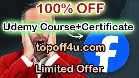 Free Coupon Code Be a Facebook Ads Pro with Dekker: Facebook Advertising 100% OFF