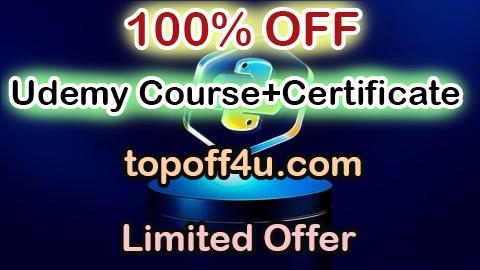 Free Coupon Code Become Experts in Python | Exercises | Projects | Quiz 100% OFF