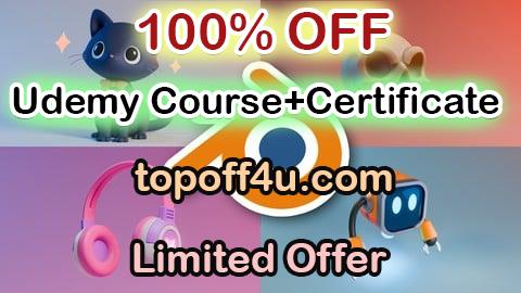 Free Coupon Code Blender 3D for Beginners Complete Modeling & Texturing guide 100% OFF