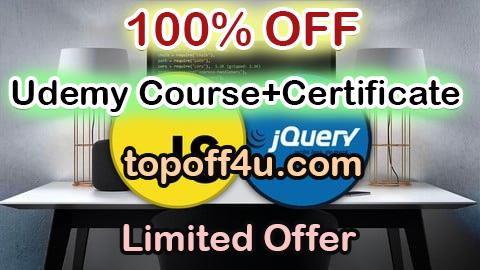 Free Coupon Code Bootcamp - JavaScript, jQuery completo desde cero a avanzado 100% OFF