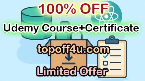 Free Coupon Code Build a Complete Inventory System Using SpringBoot & React 100% OFF