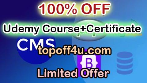 Free Coupon Code Build Complete CMS Blog in PHP MySQL Bootstrap & PDO 100% OFF