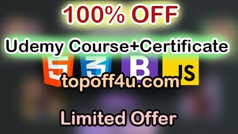 Free Coupon Code Build Real world Responsive Website using HTML CSS & JScript 100% OFF