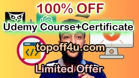 Free Coupon Code Building AI Saas Apps / AI Tools with [No Code] x ChatGPT 100% OFF
