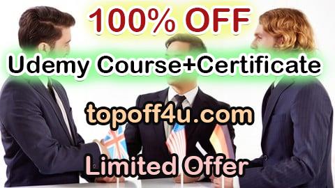 Free Coupon Code Business English for Jobs & Networking 100% OFF