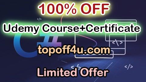 Free Coupon Code C# 12 Mastery: From Console Apps to Web Development 100% OFF