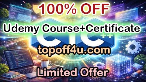 Free Coupon Code C and C++ for Beginners: Step-by-Step to Mastery 100% OFF