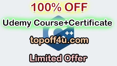 Free Coupon Code C++ Certification Preparation: 4 Practice Tests 100% OFF