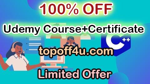 Free Coupon Code C++ Complete Training Course for C++ Beginners All In One 100% OFF