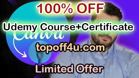 Free Coupon Code Canva AI: Master Canva AI Tools & Canva AI Design (A to Z) 100% OFF