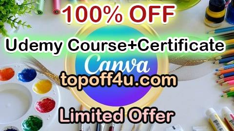 Free Coupon Code Canva for Graphic Design & Social Media Marketing 100% OFF